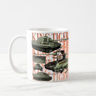 Mug Le roi Tiger, le char monstre de 2ÈME GUERRE MONDI