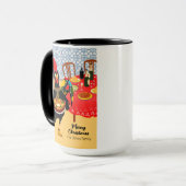 Mug Le Rooster Portugais aime le gâteau du roi (Devant gauche)