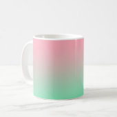 Mug Le rose pastel et le vert pâle devraient toujours (Devant gauche)