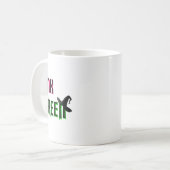 Mug Le rose Va Bien Avec Le Vert (Devant gauche)