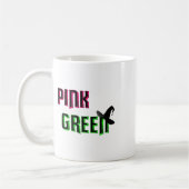 Mug Le rose Va Bien Avec Le Vert (Gauche)