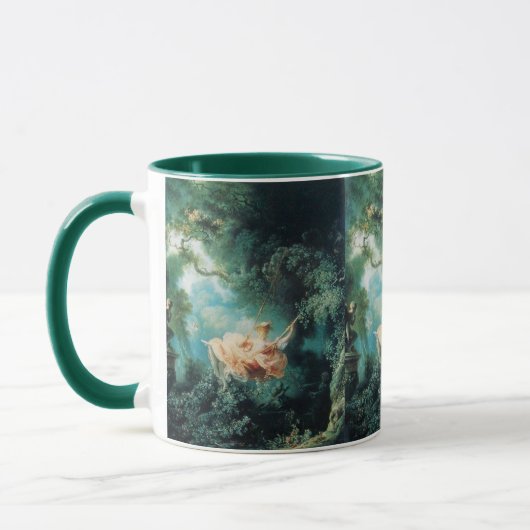 Mug LE rose vert SWING (Gauche)