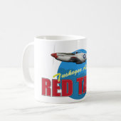 Mug Le rouge coupe la queue des aviateurs de Tuskegee (Devant gauche)