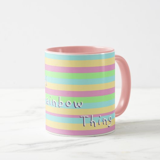 Mug Le Royal Rainbow Thing (Devant droit)