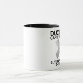 Mug le ruban adhésif ne peut pas réparer stupide... (Centre)