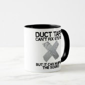 Mug le ruban adhésif ne peut pas réparer stupide... (Devant droit)