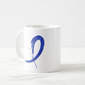 Mug Le ruban bleu A4 du CFS (Devant gauche)