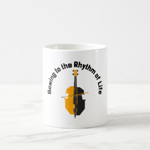Mug Le rythme de la vie au bonjour