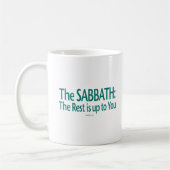 Mug Le sabbat le repos incombe à vous (Gauche)