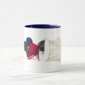 Mug Le sac d'une tricoteuse (Centre)