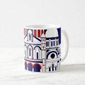 Mug Le Sacré Coeur, Montmartre, Paris, France (Devant droit)