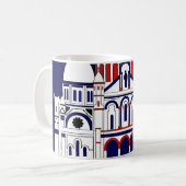 Mug Le Sacré Coeur, Montmartre, Paris, France (Devant gauche)