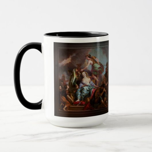 Mug Le Sacrifice d'Iphigénie par Charles de La Fosse (Gauche)