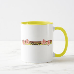 Mug Le Samoa sur la barre d'or