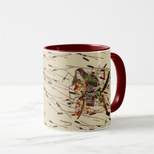 Mug LE SAMOURAÏ MASATSURA SE BAT DANS UNE AVerse DE FL