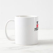 Mug le sapeur-pompier okayest du monde, #Firefighter (Gauche)