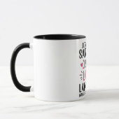 Mug Le sarcasme est ma langue d'amour - Citation migno (Gauche)
