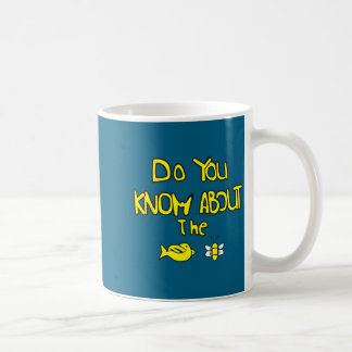 Mug Le savoir sur l'animal oiseau abeille