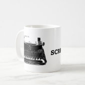 Mug Le scénariste de TYPWRITER SE FANENT DEDANS - (Devant gauche)