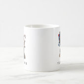 Mug Le Scottie mignon jouant des cornemuses (Centre)