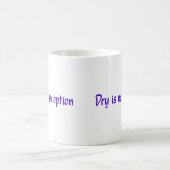 Mug Le Sec N'Est Pas Une Option Pourpre (Centre)