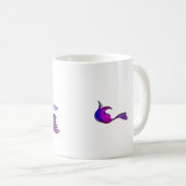 Mug Le Sec N'Est Pas Une Option Tie Dye rose/violet (Devant droit)