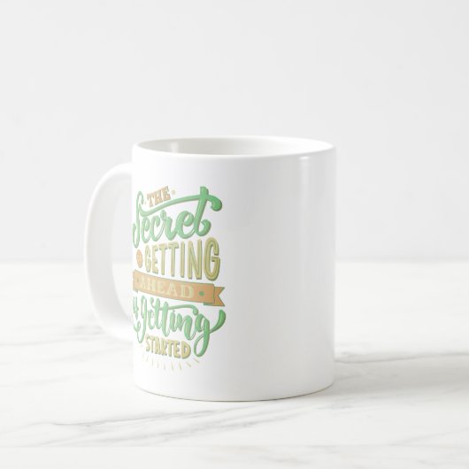 Mug Le secret de l'avenir commence (Devant gauche)