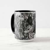 Mug Le secret de Raven. Illustration gothique sombre e (Devant gauche)