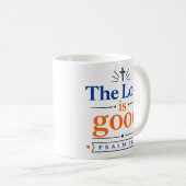 Mug Le Seigneur Est Bon Citation De L'Écriture Moderne (Devant droit)