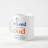 Mug Le Seigneur Est Bon Citation De L'Écriture Moderne (Devant gauche)