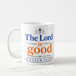 Mug Le Seigneur Est Bon Citation De L'Écriture Moderne