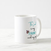 Mug le seigneur est ma force (Devant droit)