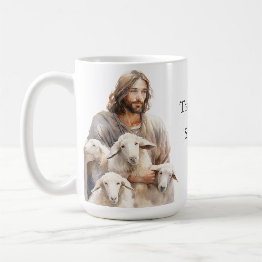 Mug Le Seigneur est Mon Berger - Psaume 23 (Gauche)