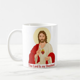 Mug Le Seigneur Est Mon Pasteur Jésus Illustré