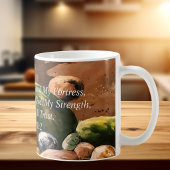 Mug Le Seigneur est mon rocher; Œuvre originale Psaume