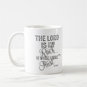 Mug Le Seigneur est mon Rocher - Ps 18:2
