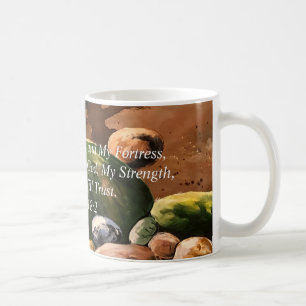 Mug Le Seigneur Est Mon Rocher; Psaumes D'Art Originau