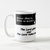 Mug Le seigneur Helps ceux qui s'aident ! (Gauche)