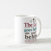 Mug Le Seigneur Va Devant Et Derrière Vérité Biblique (Devant droit)