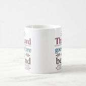 Mug Le Seigneur Va Devant Et Derrière Vérité Biblique (Centre)