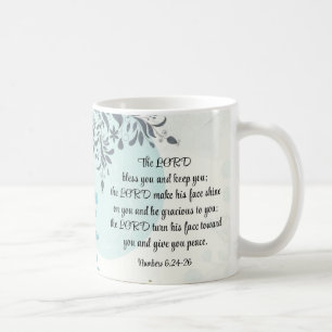 Mug Le Seigneur Vous Bénit, Numéros 6:24, Verse Bibliq