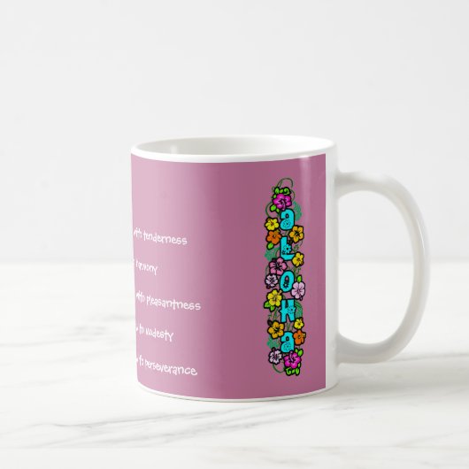 Mug Le sens d'Aloha (Droite)