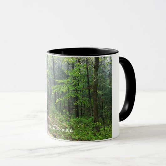 Mug Le sentier de la Forêt de Misty à Castle Mound (Devant droit)
