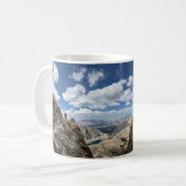 Mug Le sentier du mont Whitney au-dessus des lacs Hitc (Devant gauche)