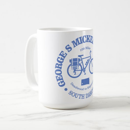 Mug Le sentier George S Mickelson (cyclisme) (Devant gauche)