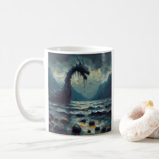 Mug Le sentinelle énigmatique des profondeurs (Avec donut)