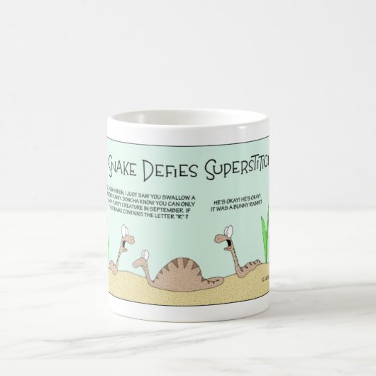 Mug Le serpent défie la superstition (Centre)