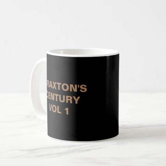 Mug Le siècle de Braxton Vol. 1 (Devant gauche)