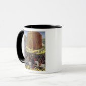 Mug Le siège de Jérusalem par Nebuchadnezzar (Devant gauche)
