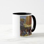 Mug Le siège de Jérusalem par Nebuchadnezzar (Devant droit)